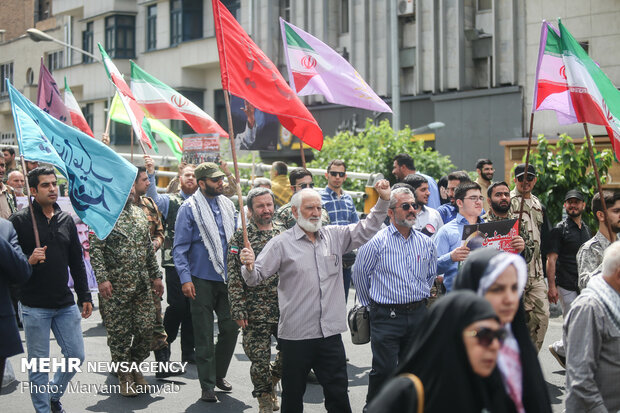 راهپیمایی روز جهانی قدس در تهران 4