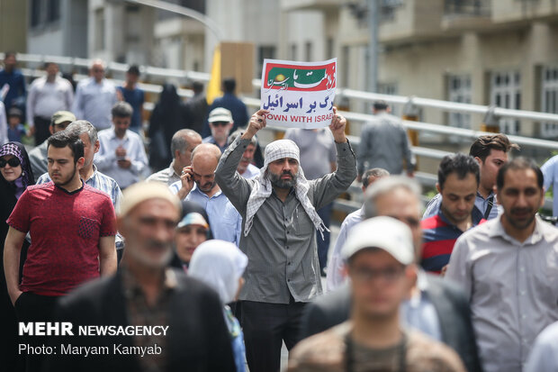 راهپیمایی روز جهانی قدس در تهران 4