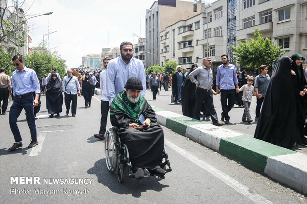 راهپیمایی روز جهانی قدس در تهران 4