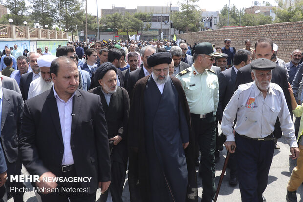 راهپیمایی روز جهانی قدس در بیرجند