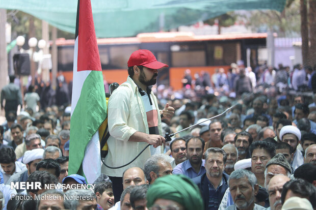 راهپیمایی روز جهانی قدس در بیرجند