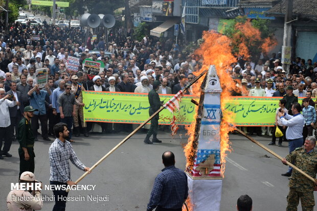 راهپیمایی روز جهانی قدس در آستارا