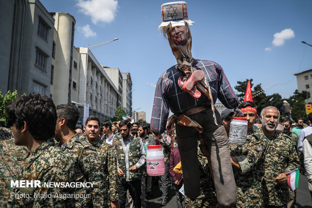 راهپیمایی روز جهانی قدس در تهران