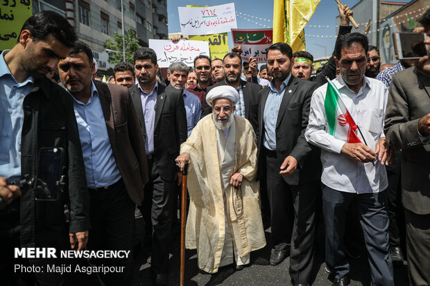 راهپیمایی روز جهانی قدس در تهران