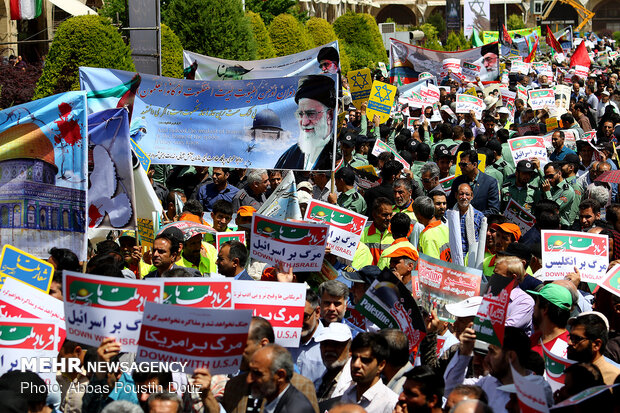 راهپیمایی روز جهانی قدس در اصفهان