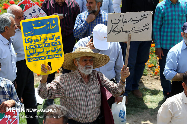 راهپیمایی روز جهانی قدس در اصفهان