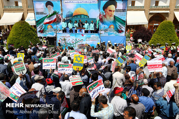 راهپیمایی روز جهانی قدس در اصفهان