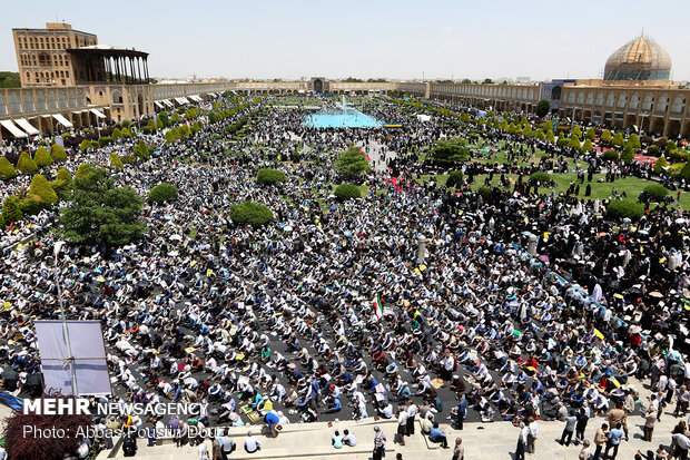 راهپیمایی روز جهانی قدس در اصفهان