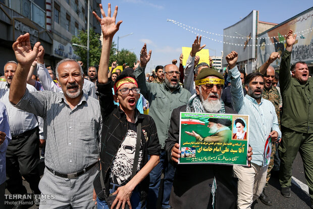 International Quds Day rallies across Iran