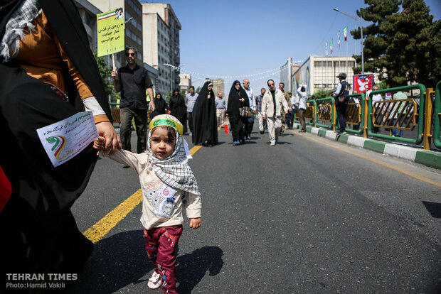 International Quds Day rallies across Iran