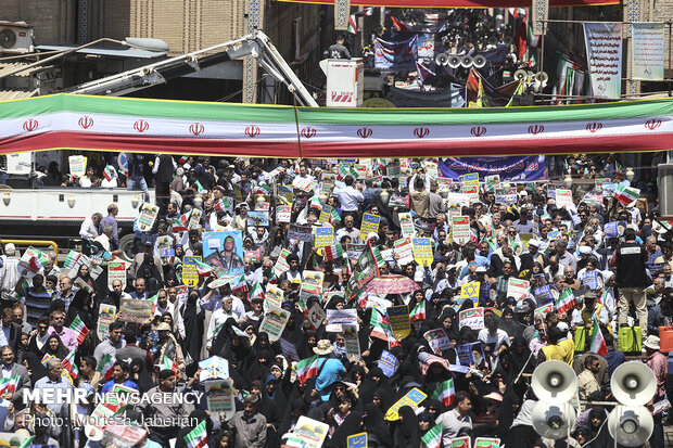 راهپیمایی روز جهانی قدس در اهواز