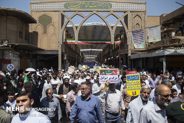 راهپیمایی روز جهانی قدس در اهواز