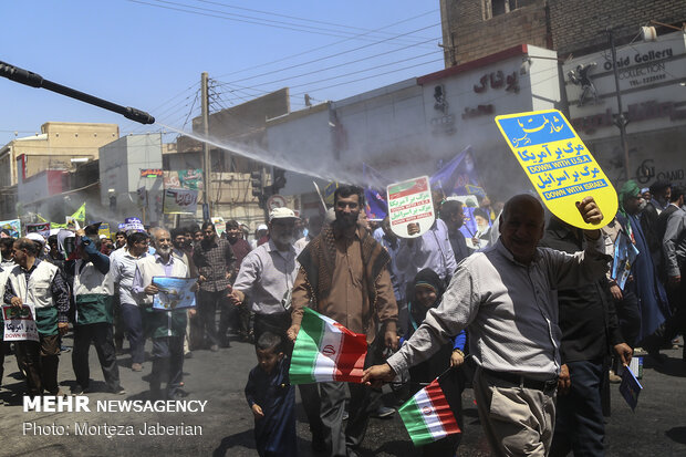 راهپیمایی روز جهانی قدس در اهواز