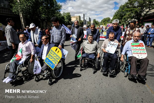 Quds Day rallies across different provinces