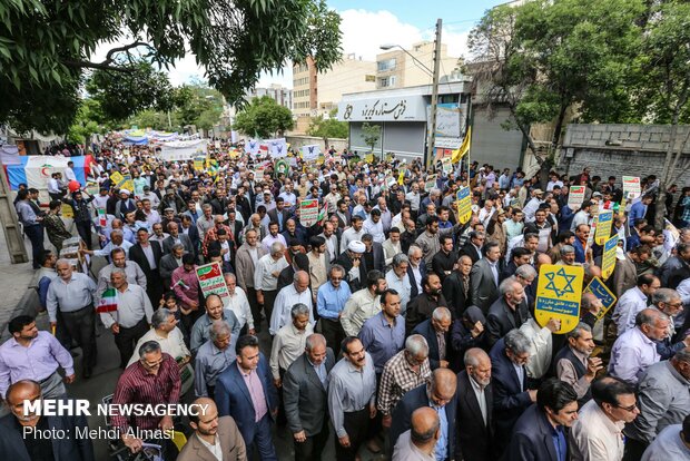 Quds Day rallies across different provinces
