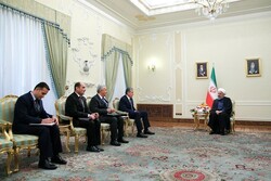 روحاني يستقبل وزير خارجية طاجيكستان