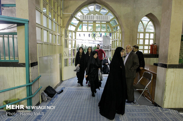 محفل انس با قرآن دانشگاهیان در حسینیه جماران
