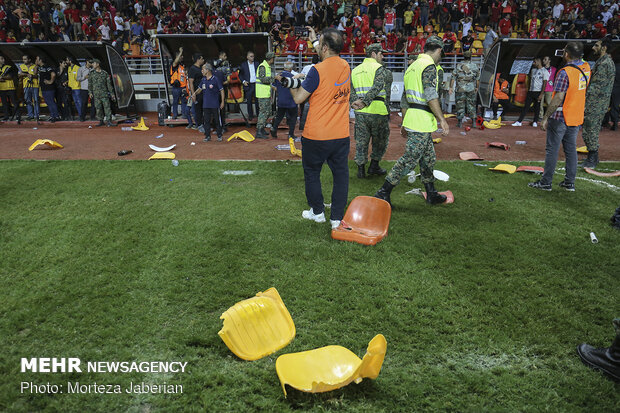 حاشیه های فینال جام حذفی