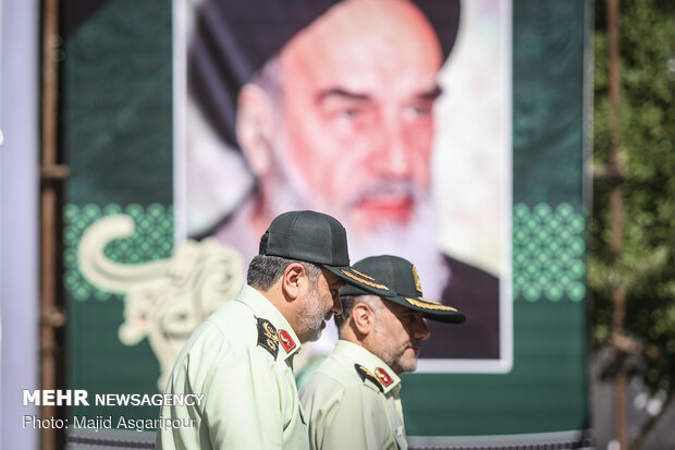 نشست قرارگاه انتظامی ترافیکی روح الله