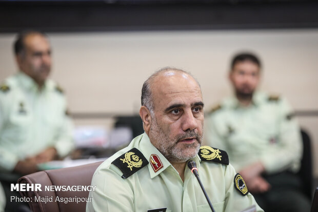 نشست قرارگاه انتظامی ترافیکی روح الله