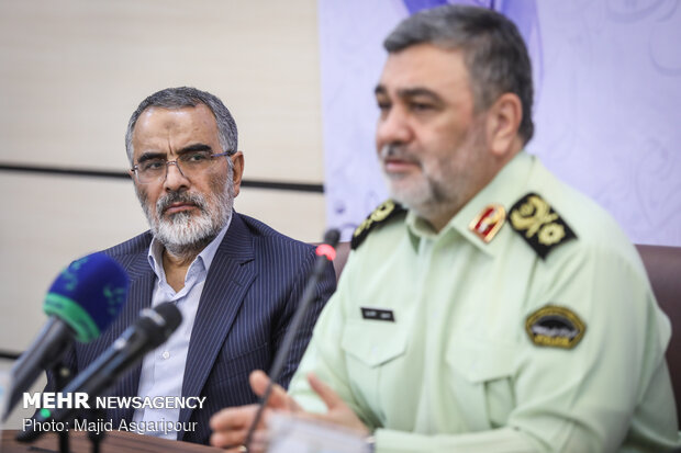 نشست قرارگاه انتظامی ترافیکی روح الله