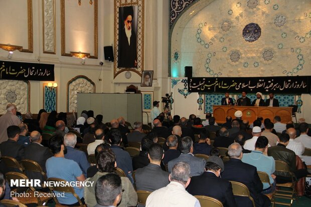 مراسم سالگرد رحلت امام خمینی (ره) در لندن‎