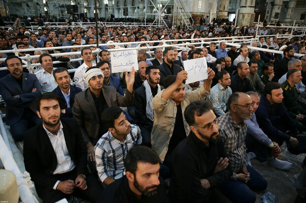 Leader addresses public on anniversary of the passing of Imam Khomeini