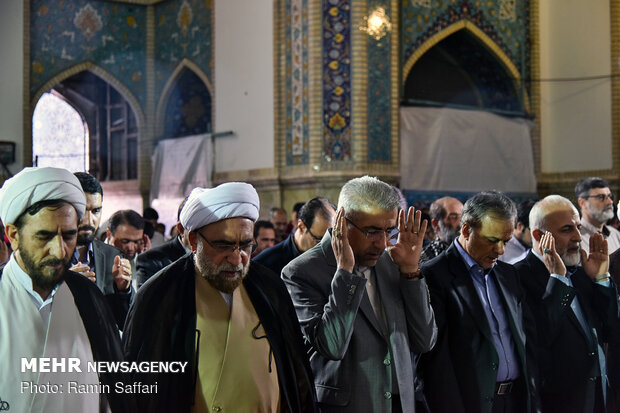 Eid al-Fitr prayers in Imam Reza (AS) holy shrine