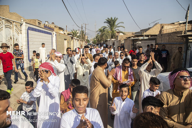 آیین عید  فطر در شهرستان کارون