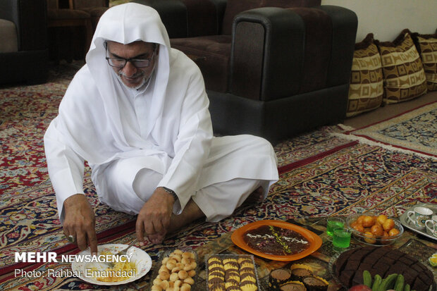 مراسم دید و بازدید مردم بندر عباس در روز عید فطر