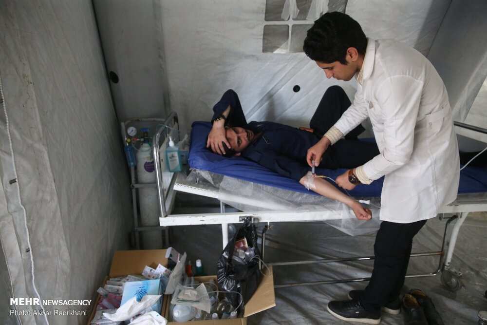 تیم پزشکی تخصصی به مناطق زلزله‌زده اندیکا اعزام شد