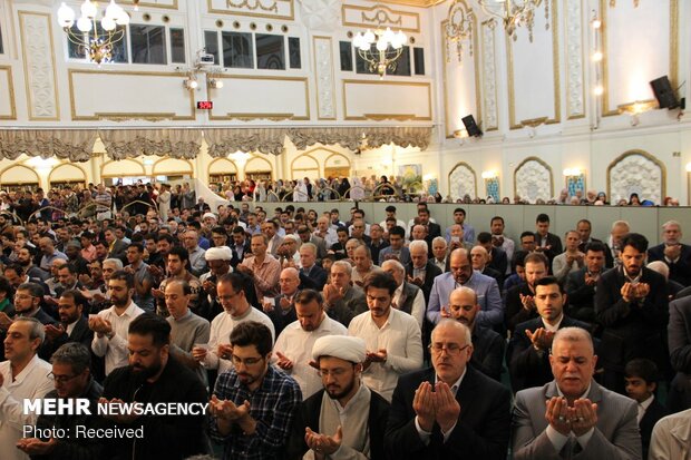 VIDEO: Mourning ceremony at Islamic Center of England VIDEO: Mourning ceremony at Islamic Center of England