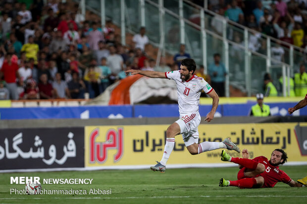 Iran, Syria friendly football match in Tehran