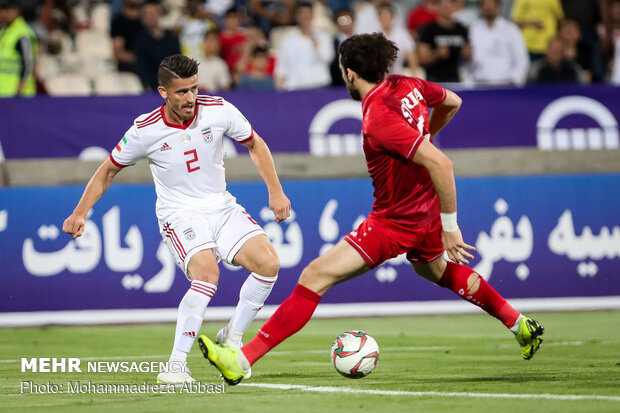 Iran, Syria friendly football match in Tehran