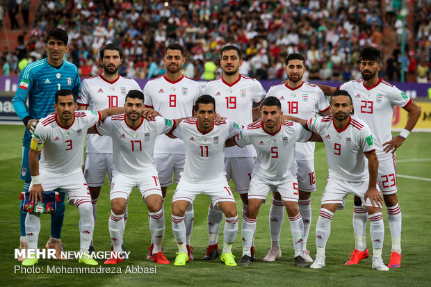 Iran, Syria friendly football match in Tehran