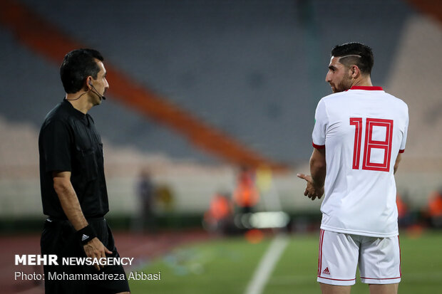 Iran, Syria friendly football match in Tehran