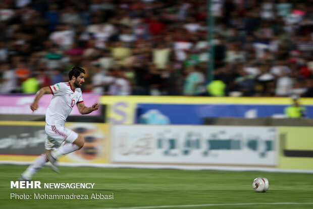 Iran, Syria friendly football match in Tehran