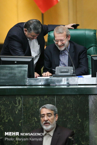 Today's open session of the Parliament