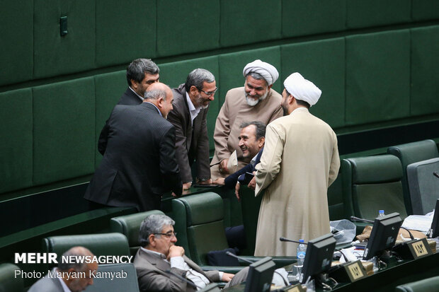 Today's open session of the Parliament