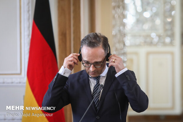نشست خبری وزرای خارجه ایران و آلمان