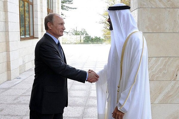 پوتین و ولیعهد امارات درباره امنیت خلیج فارس گفتگو کردند