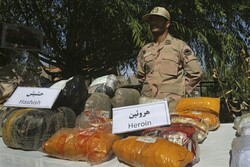 ضبط نحو 9500 طن من المخدرات في ايران