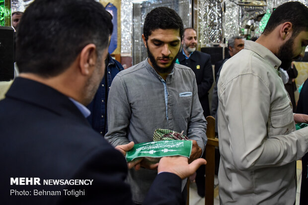 Dust-cleaning ceremony of Shah Abdol-Azim shrine