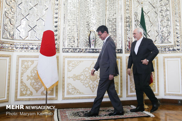 Meeting of Iran, Japan FMs in Tehran
