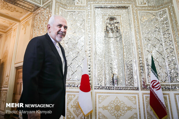 Meeting of Iran, Japan FMs in Tehran
