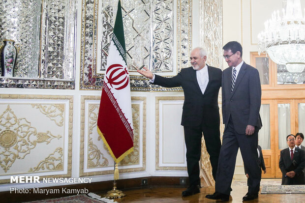 Meeting of Iran, Japan FMs in Tehran
