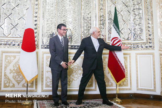 Meeting of Iran, Japan FMs in Tehran
