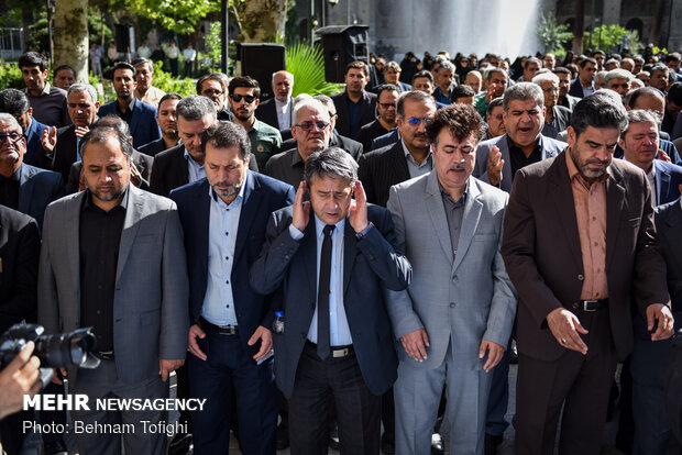 تشییع پیکر محمدرضا حافظی