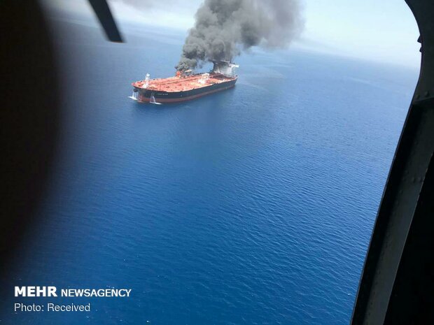 Oil tankers in Oman Sea hit in attack 