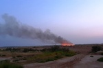 برخورد قانونی با عاملان سوزاندن کاه و کلش در خوزستان می‌شود